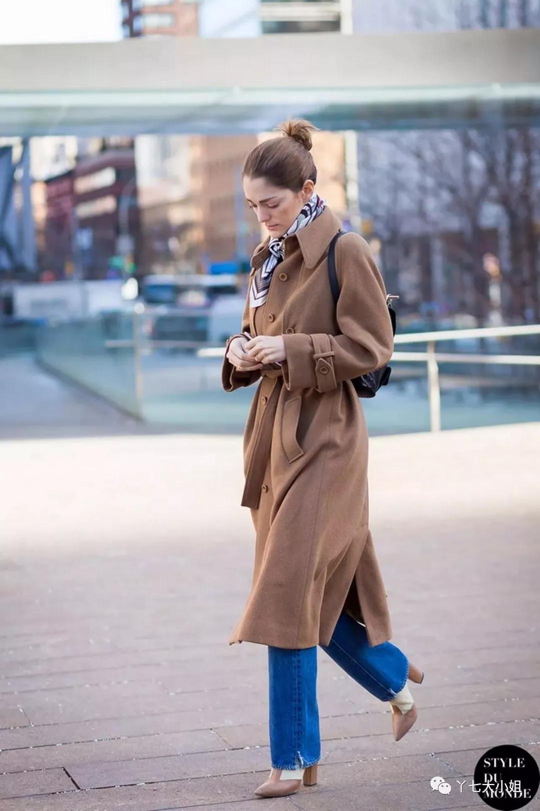 气质驼色让你随意搭配不出错,今秋必备的驼色让你时尚感up