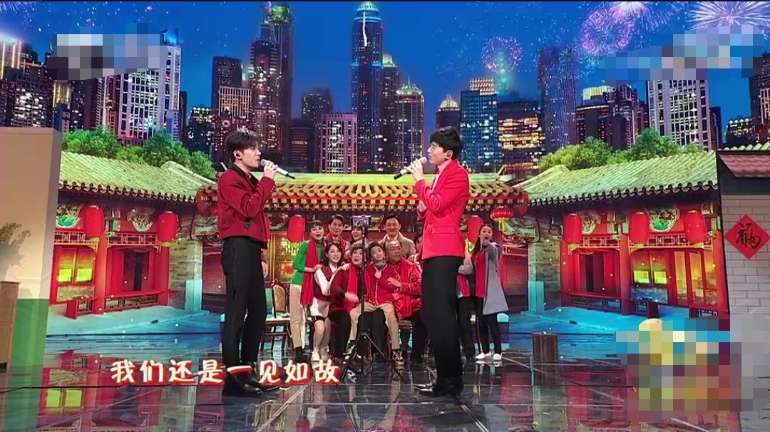 刘烨张杰春晚对话,张杰和刘烨一起参加跨年晚会
