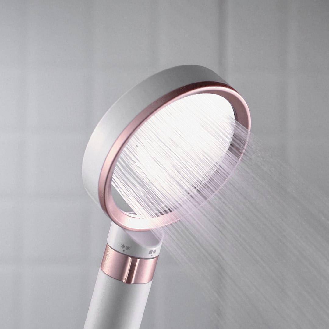 除氯花洒小米,韩国进口过滤除氯净水增压花洒