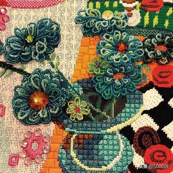 绣十字绣鞋垫的教程,十字绣绣字教程