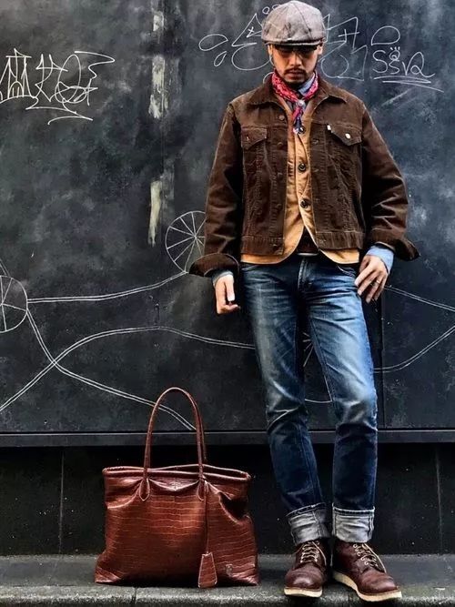 男人穿上工装,男人穿着打扮有品位