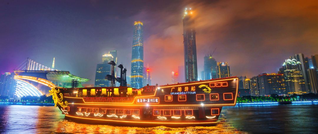 夜游珠江天字码头游船109座位,广州夜游珠江天字码头游船路线