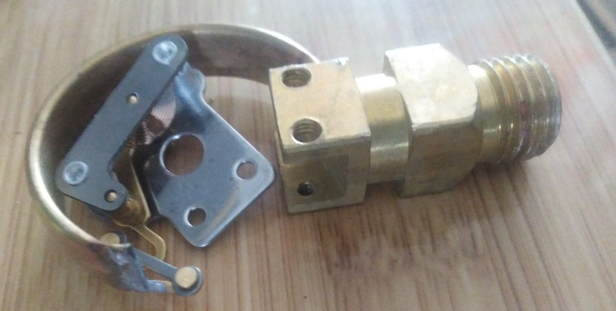 乙炔表各个部位名称,乙炔减压表结构说明