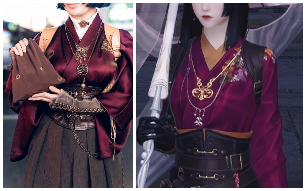 游戏时装太难做?天刀借鉴日本街拍,逆水寒直接把玩家设计拿来用