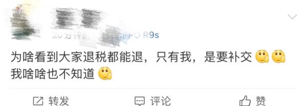 为啥有的人补税有的人退税,为什么有的人退税有的人却要补税