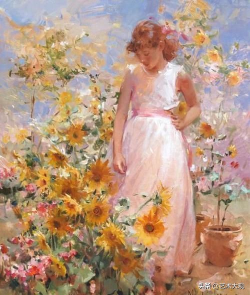 欧美顶级油画人物,人物油画的绘画教程视频