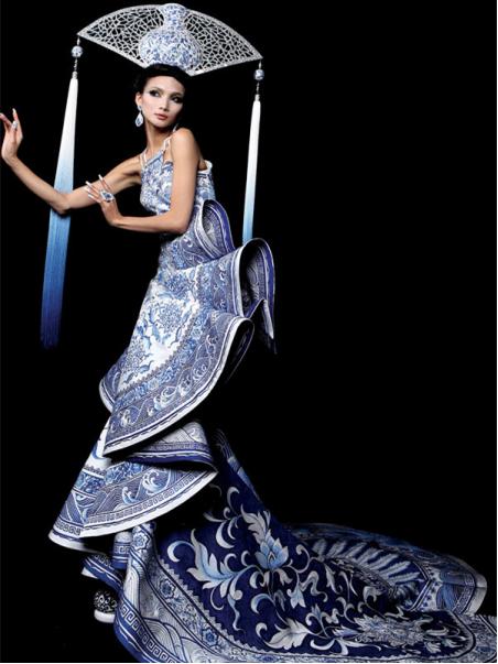 中式国风穿出时尚感,西方人眼中的东方风格