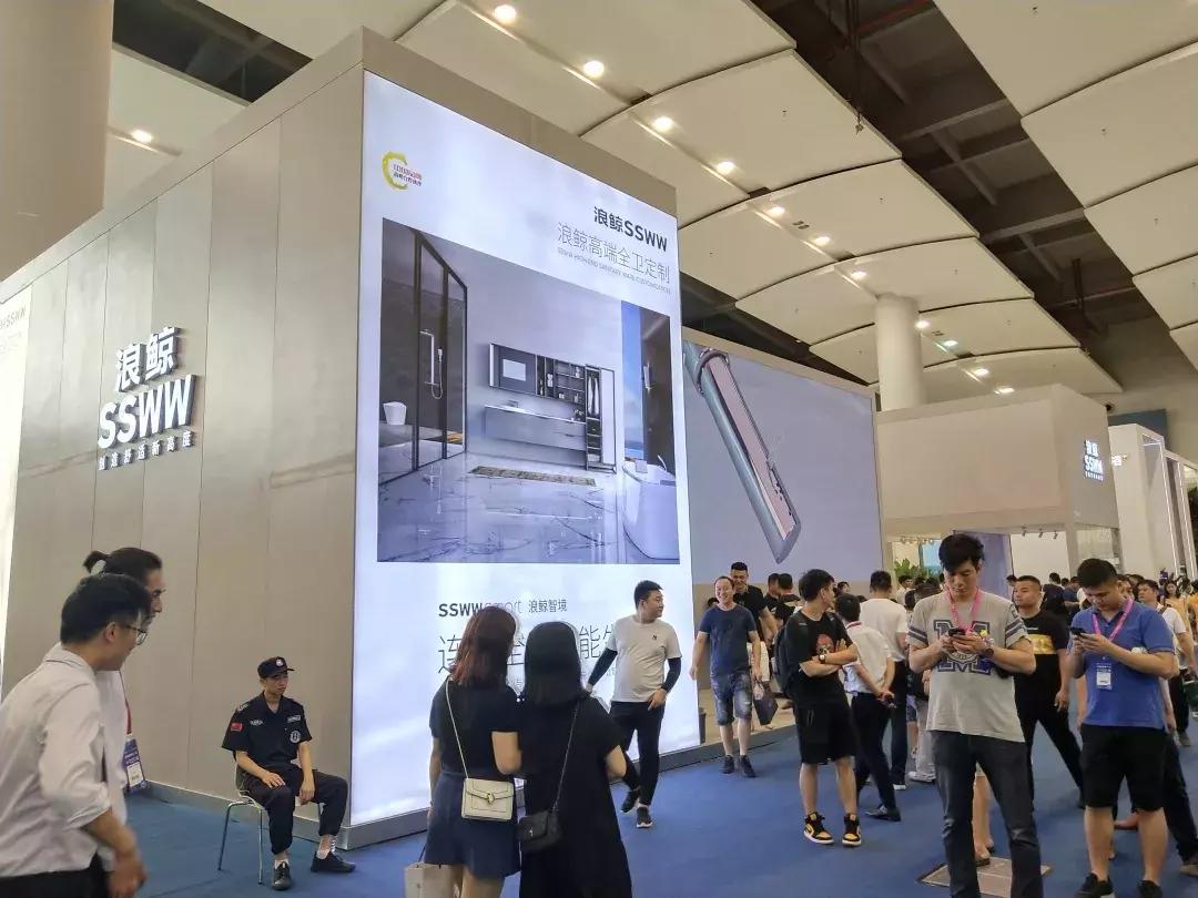 广州建博会卫浴直播现场,广东建博会整装卫浴