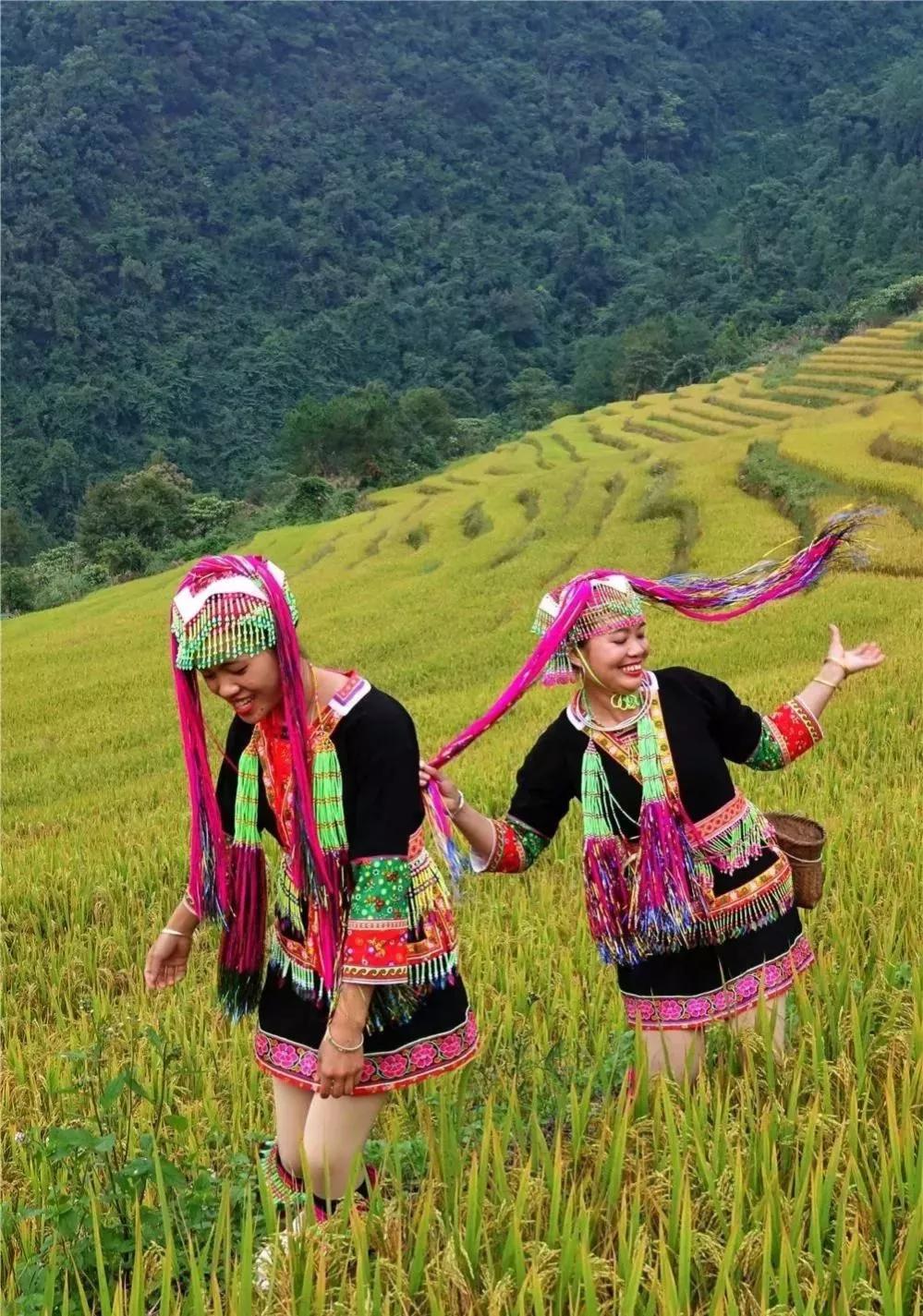 云南少数民族服饰图片,最好看的云南民族服饰