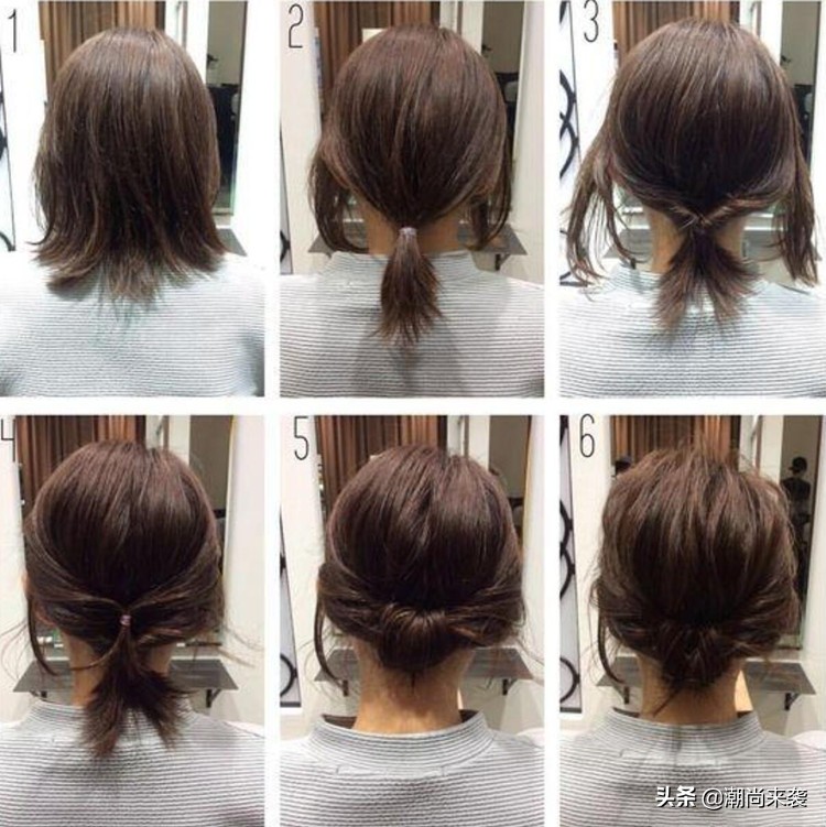 简单易学的编发中短发教程,儿童编发简单漂亮短发10-12岁古装