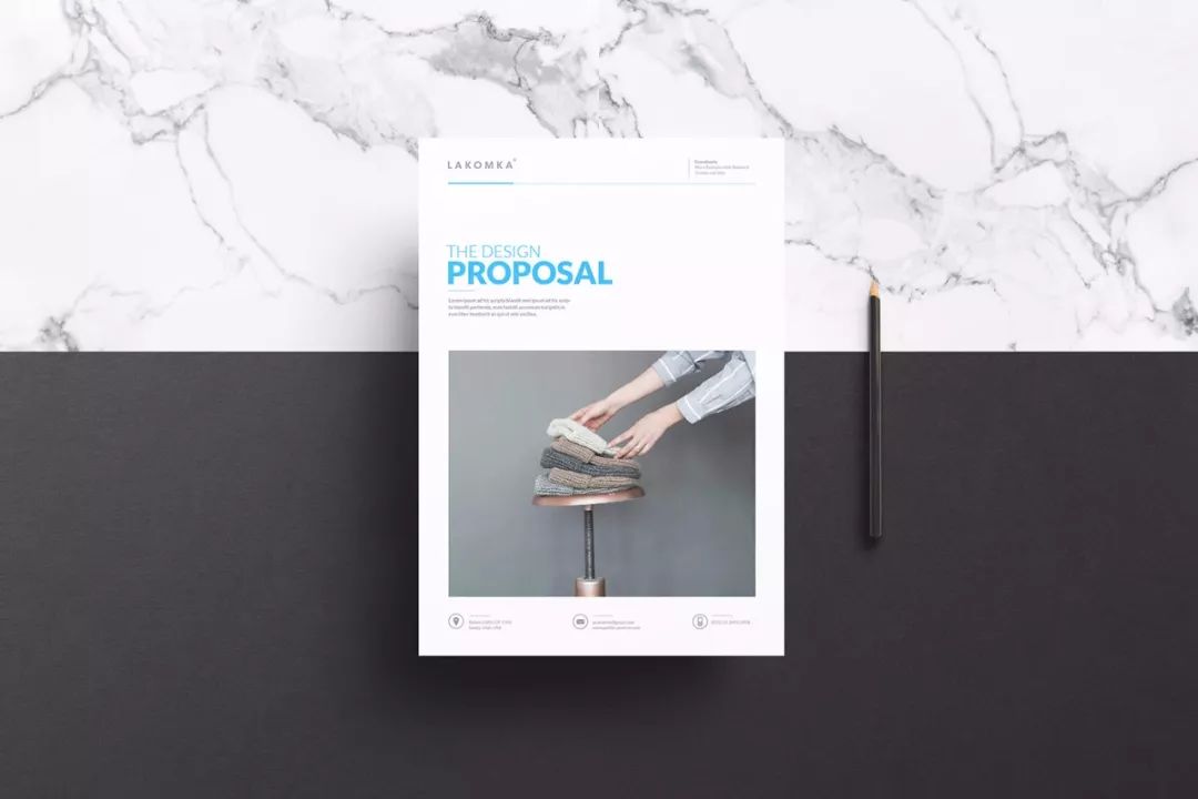 简约大气的企业宣传册／画册设计精选