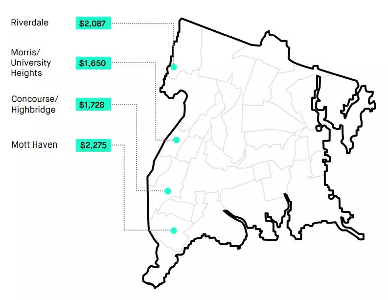 纽约曼哈顿出租房回报,曼哈顿租金