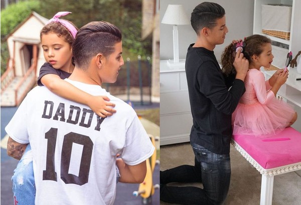 盘点足球巨星父爱如山的感人瞬间,足球球星场上的暖心时刻