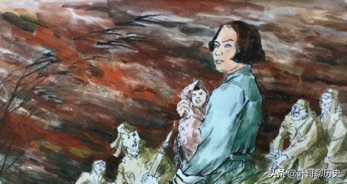 被日军斩首示众的抗日女烈士，狱中咬破手指把血喂给刚出生的婴儿