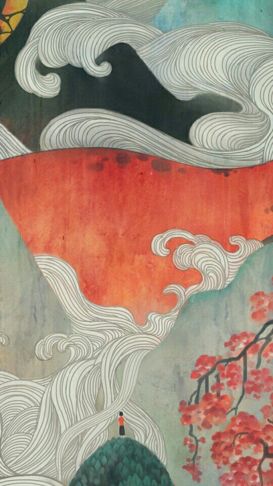 大鱼海棠高清壁纸女,大鱼海棠台词壁纸