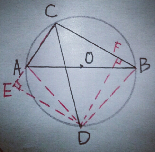 初中数学有关圆的经典题4页,初中数学圆经典题解析讲解