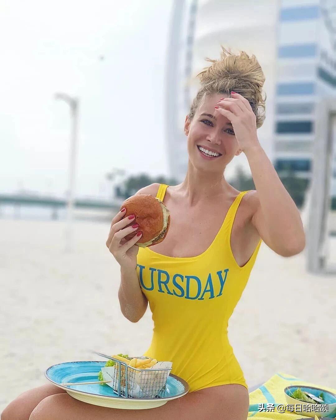 撩翻500w意大利人的性感体育女主播！1张照片，圈粉百万！