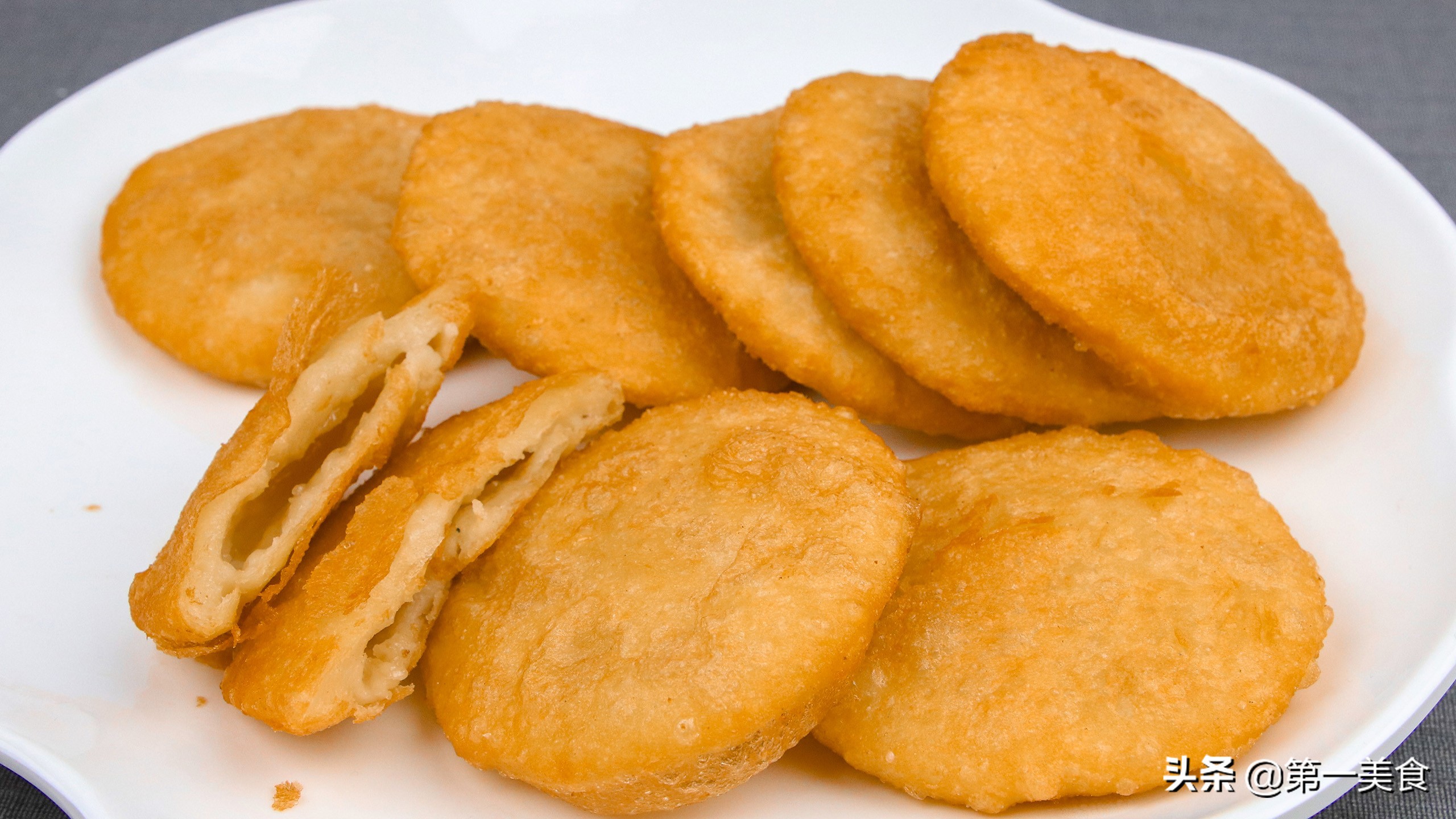 买不到麦芽糖核桃黑芝麻糕,酥脆油炸糖糕