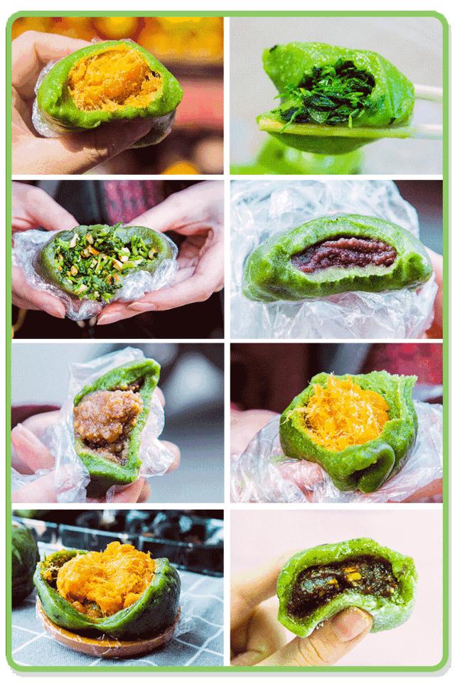 南京青团第一名,一口青团吃100口