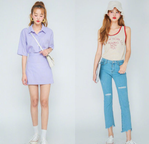 18套初秋轻甜显白的少女感穿搭,早秋时髦精穿搭分享