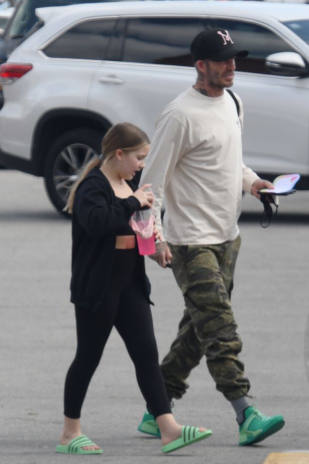 大卫贝克汉姆训练视频,小七贝克汉姆打扮