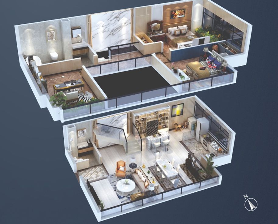 前戏十足！CBD旁超高层LOFT，暗藏三点隐秘