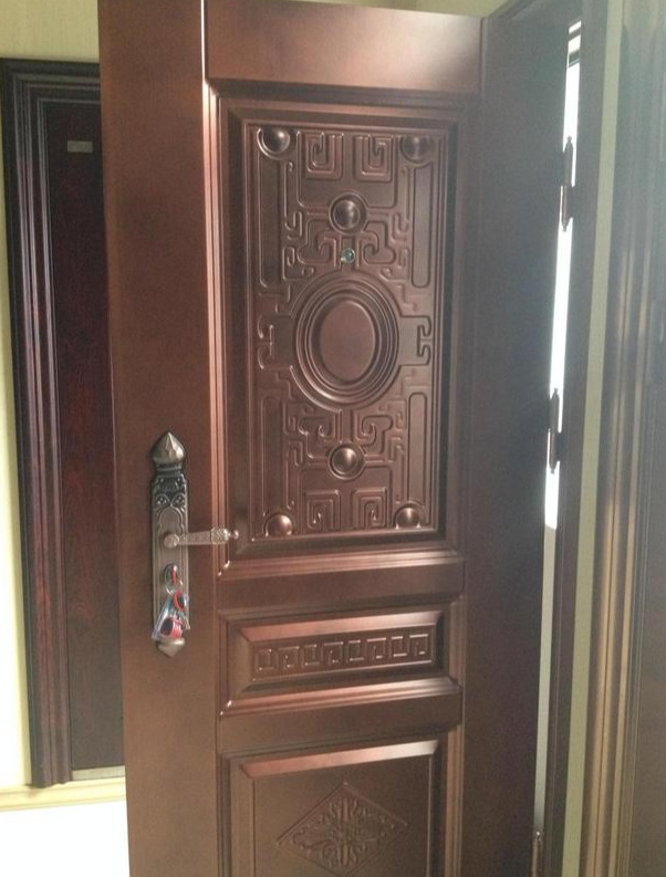 防盗门压住邻居家门框,防盗门用泡沫胶固定结实吗