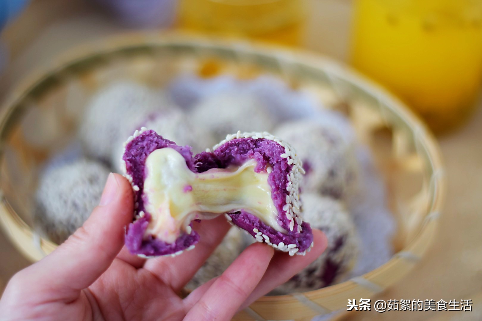 紫薯球低脂,紫薯球除了炸还能怎么做