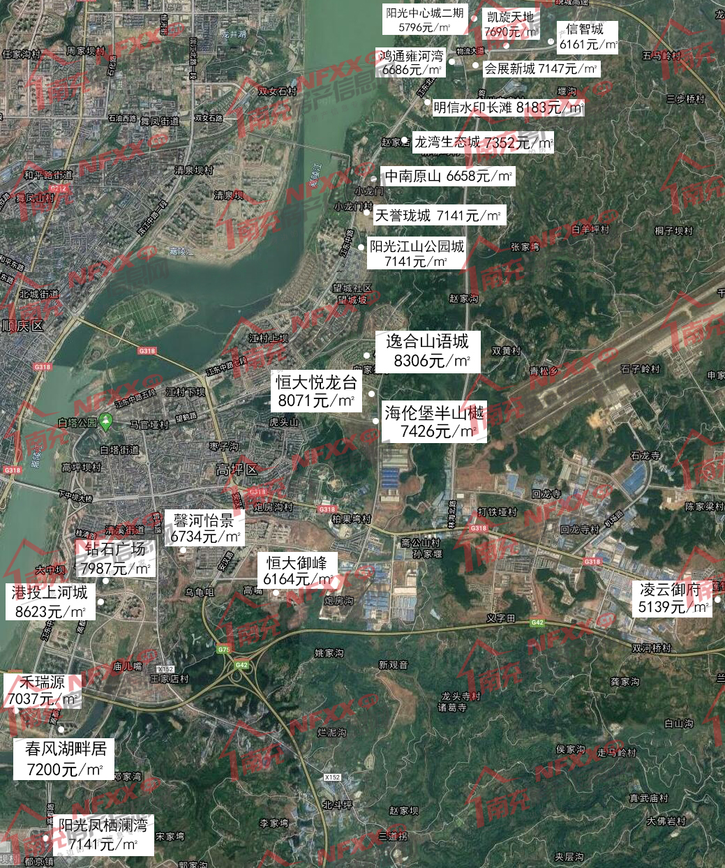 @南充人，平均工资5355元！平均房价7073元!心态崩了