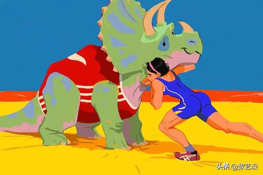 当“恐龙”和人同台竞技，你猜谁会赢？