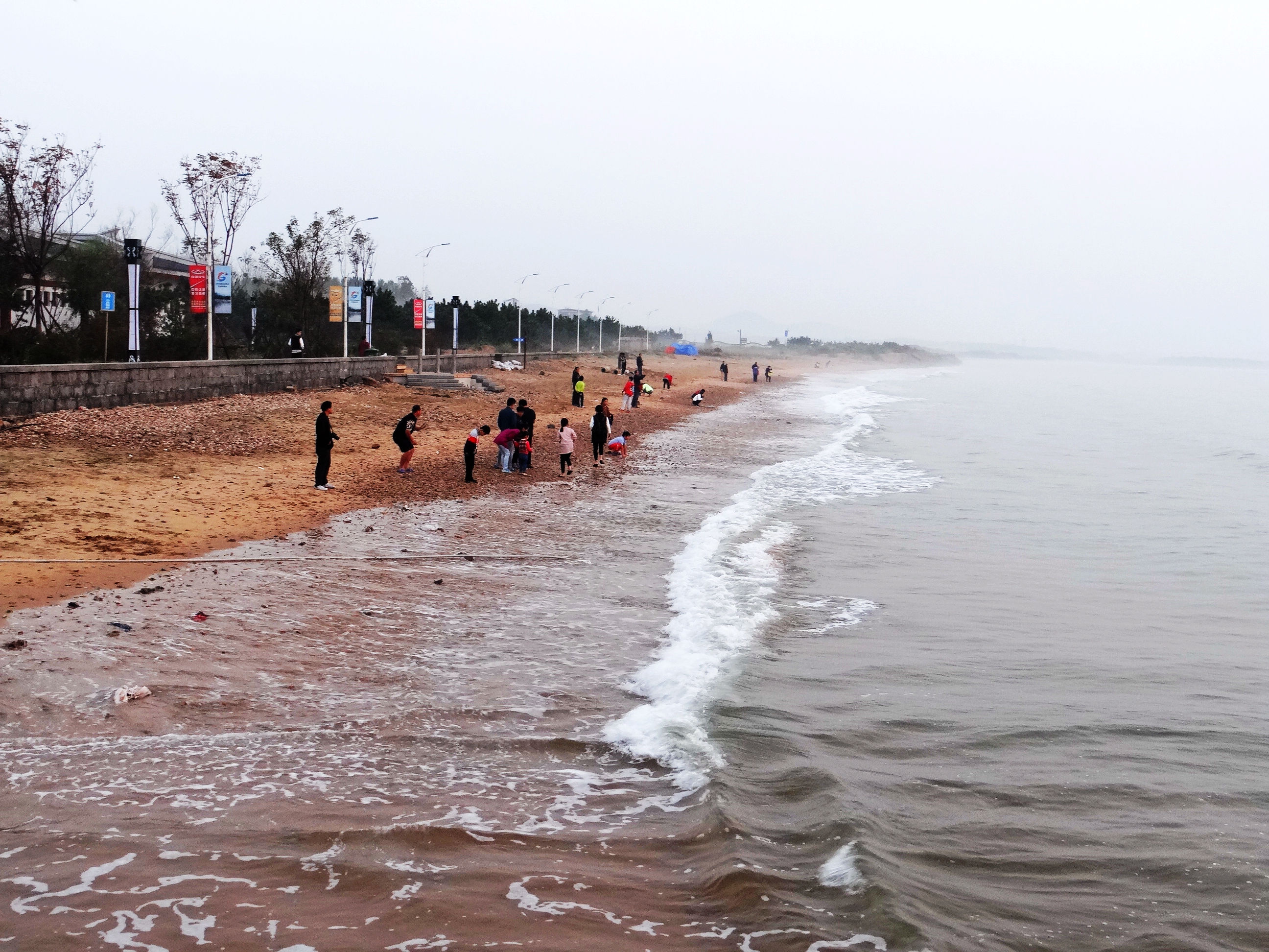 青岛鳌山湾日出,青岛蓝谷滨海公园日出