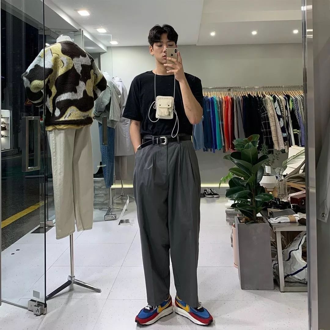 韩系穿搭男女都可穿,韩国ins风穿搭女生高级感