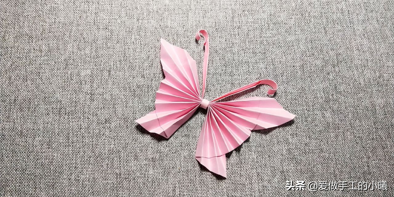 小蝴蝶折纸教程简单,小蝴蝶折纸手工教程大班