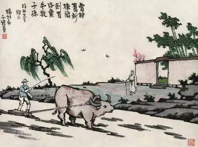 丰子恺画唐诗宋词,丰子恺的画醉了整个春天