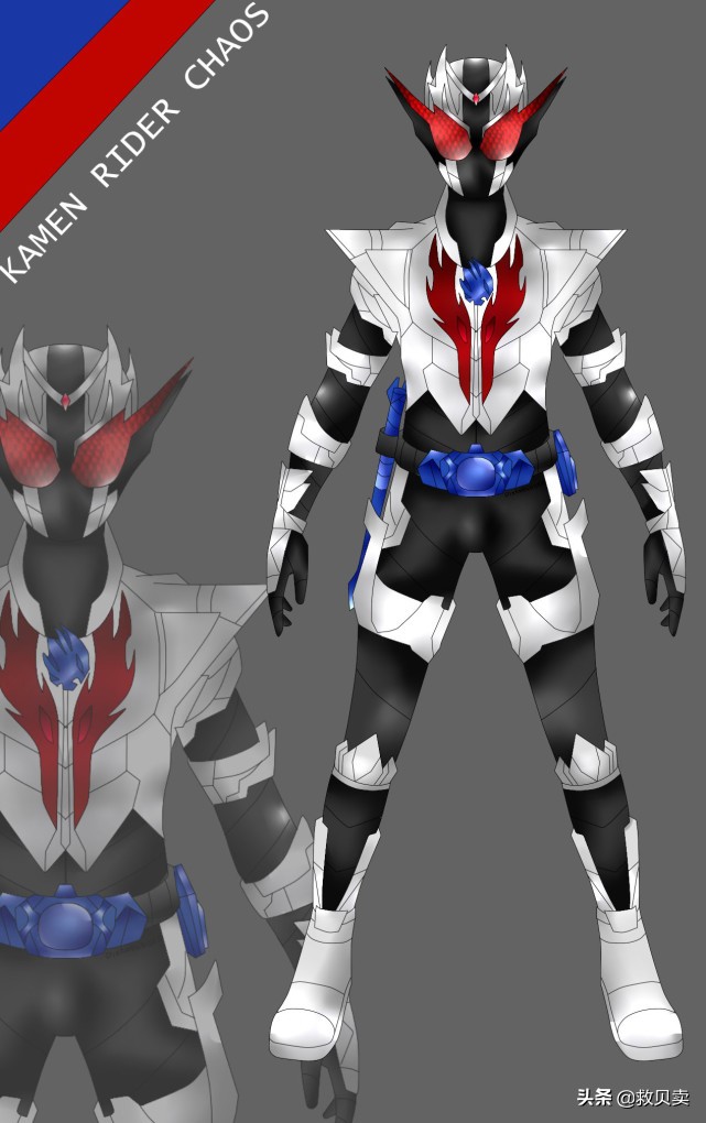假面骑士zi-o同人图,假面骑士同人图设计