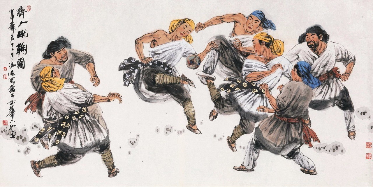 瓷颜茶语说文化｜提到足球文化，蹴鞠文化有话要说