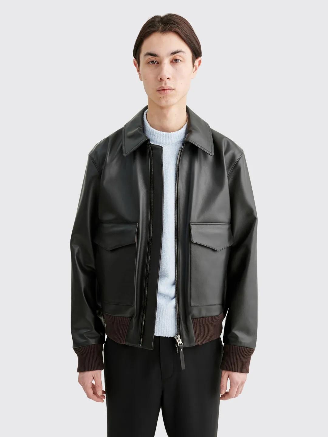 不再“机车”，能穿出极简风的「皮外套」让男人更性感