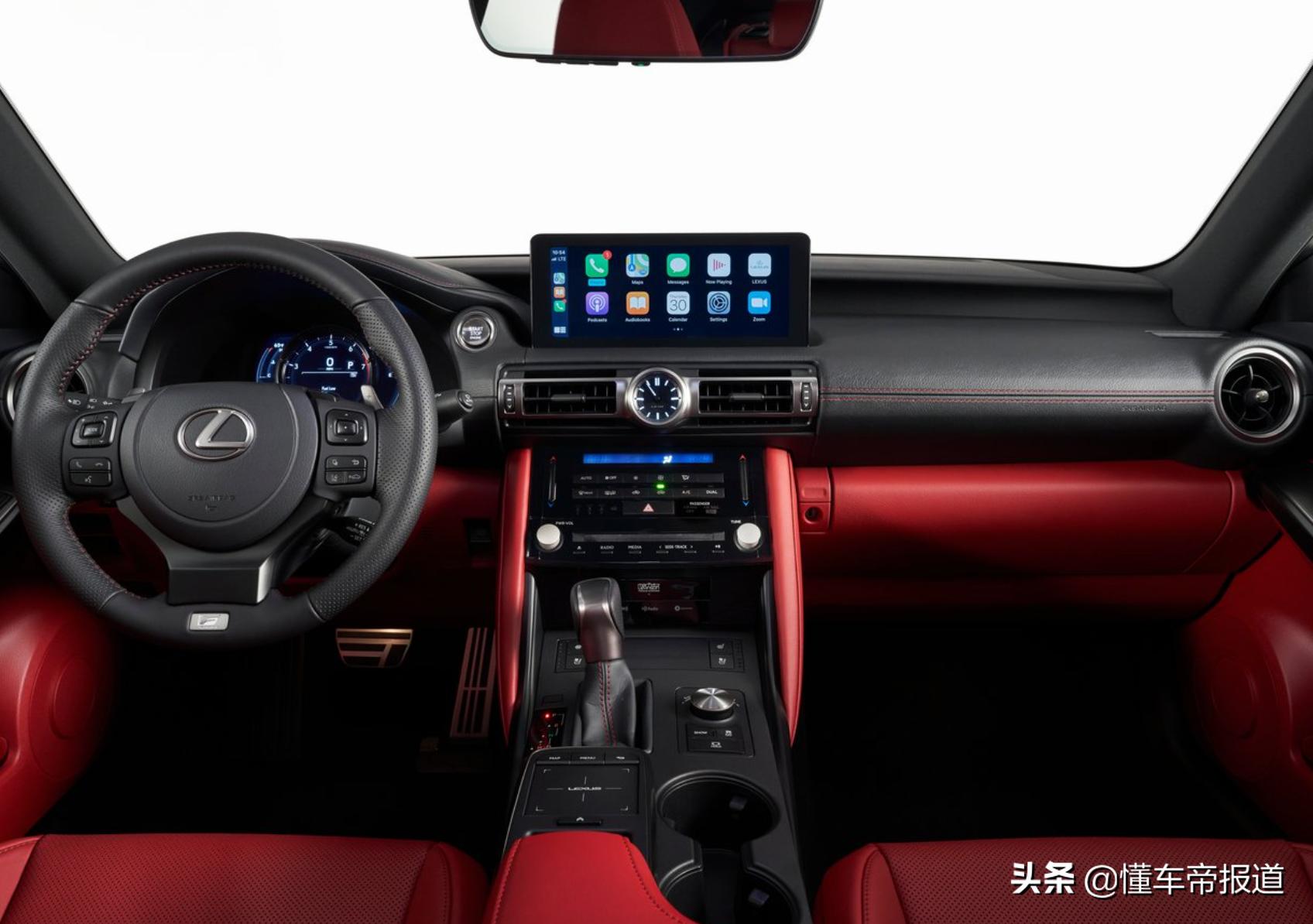 新款雷克萨斯is对比宝马三系,全新外观更好看的车