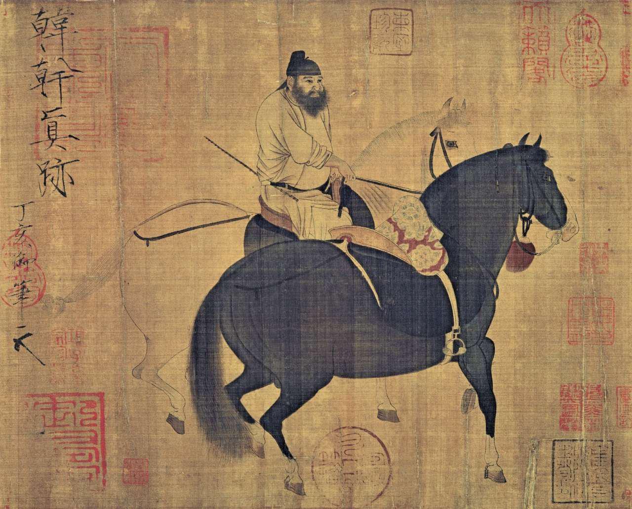 古画骏马图,古画骏马高清图