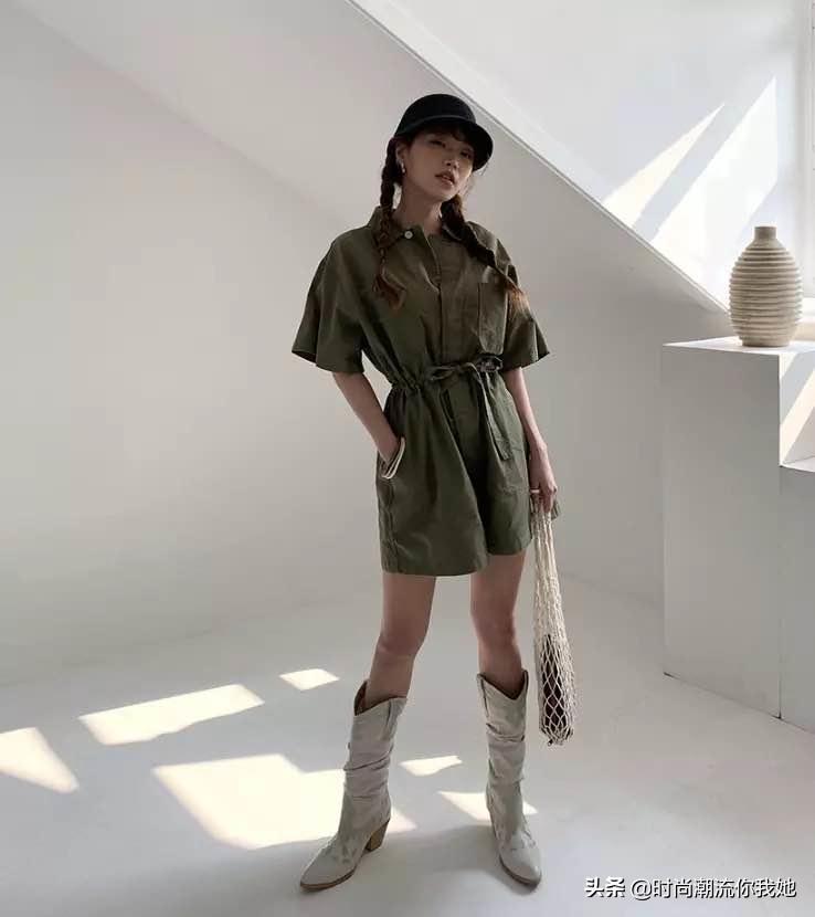 这些靴子粗腿女生穿，真的太显瘦了