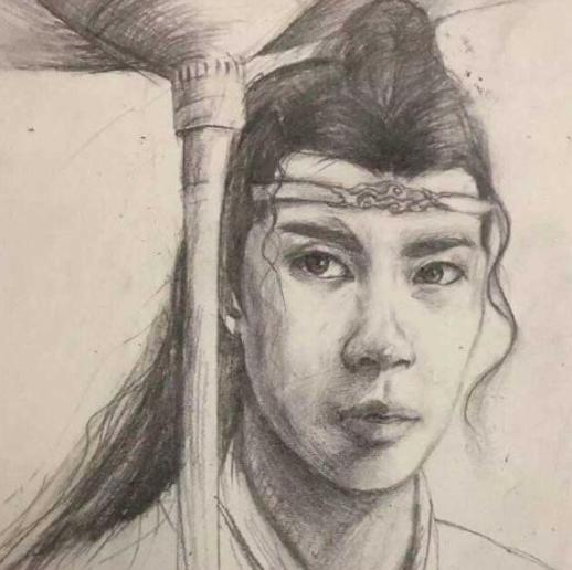 学渣美术生笔下明星素描：吴亦凡忍了，王一博肖战确定不是黑粉