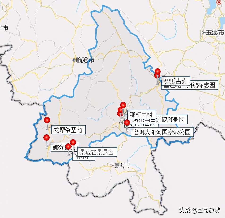 北京到云南普洱自驾游攻略,普洱周边自驾游必去景点有哪些