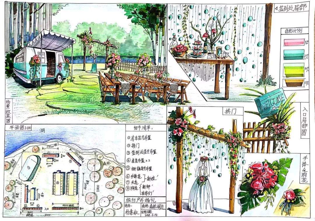 花店探店北京520,花店婚礼策划方案及流程