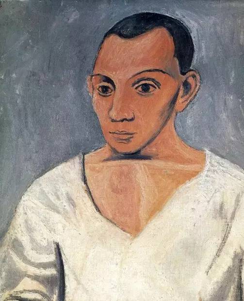 50幅艺术大师画像,艺术大师马蒂斯自画像