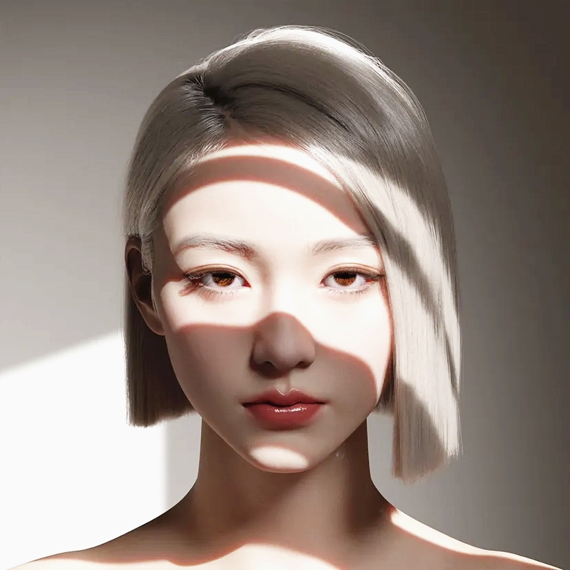 二次元虚拟人资源,二次元风格虚拟人