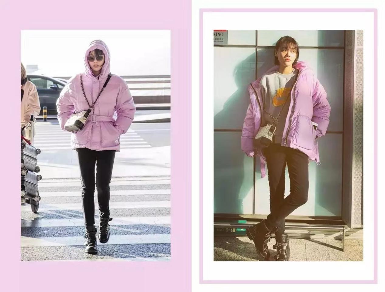 张嘉倪穿搭造型,张嘉倪瑜伽套装穿搭同款