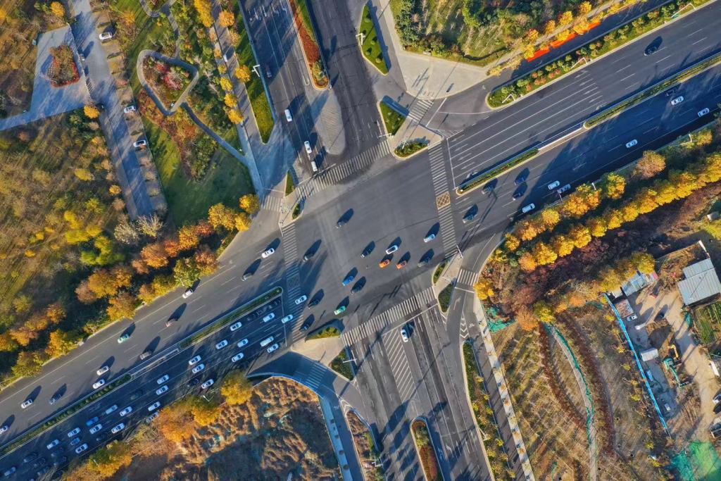 郑州象湖冬天图片,郑州象湖航拍视频