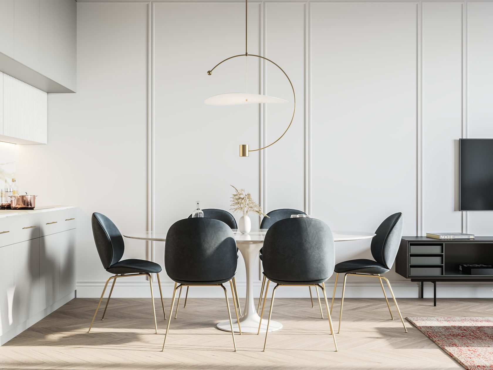 轻奢时尚新中式,轻奢新中式软装