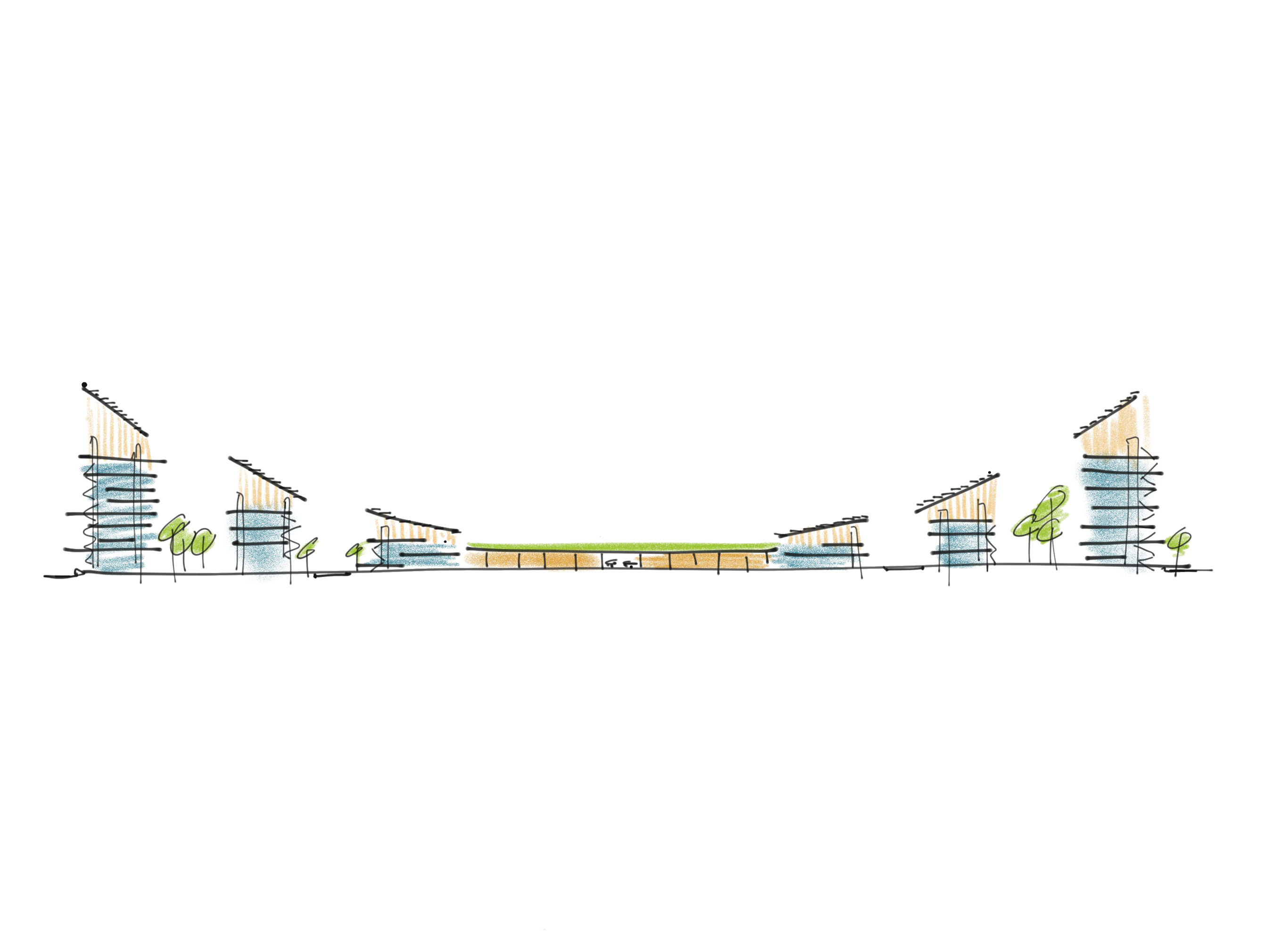 都会球场,都会社区