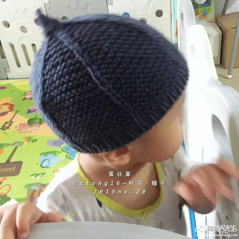 宝宝帽子编织款式0到3岁棒针,粗棒针编织宝宝帽子视频